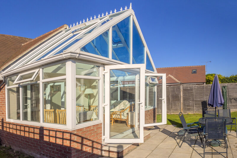 Glass Conservatory in Blackpool Lancashire